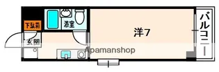 リバーサイドくずは【4階】の間取り