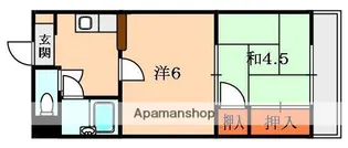 エル牧野【1階】の間取り