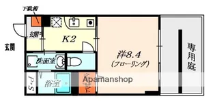 イデアルコートⅤ【1階】の間取り