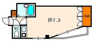 ラピュタ牧野阪【4階】の間取り