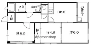 ハイツアザレア【2階】の間取り