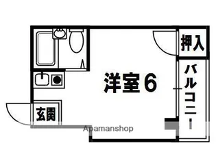 シップス甲斐田1【1階】の間取り