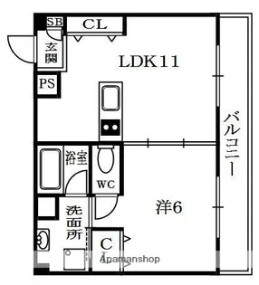 BLAN COSTA【3階】の間取り