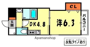 トゥリオ・イン【1階】の間取り