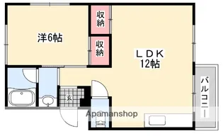 志智マンション【1階】の間取り