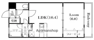 フジパレス藤が尾【1階】の間取り