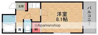 ヴィラいずみ【1階】の間取り