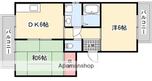 レジデンスピュア【2階】の間取り