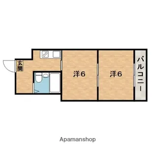 トゥリオーニ守口【3階】の間取り