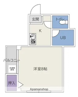 ピノルース高瀬【2階】の間取り
