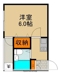 シャルマン千林【2階】の間取り
