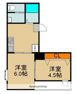 菊よしビル【3階】の間取り