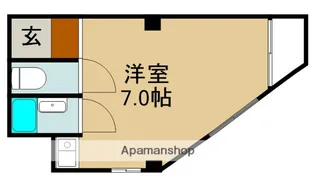 グローバル守口2【4階】の間取り