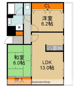 エテルノⅠ【1階】の間取り