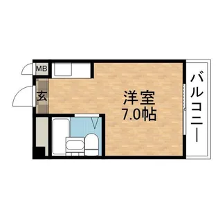 大宝門真CTスクエアⅠ【4階】の間取り