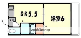 末広大丸マンション【5階】の間取り