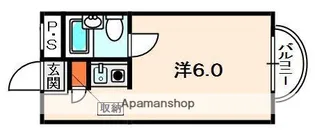 ラ・フェスタ牧野【1階】の間取り