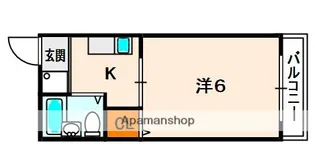 シティハイムプリムヴェール【2階】の間取り