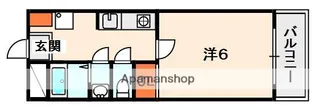 ベルメゾン3番館【1階】の間取り