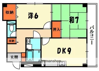 グレースシャトー【3階】の間取り