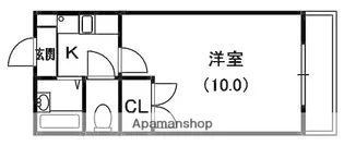 C・P・F【2階】の間取り