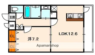 サンステージ桜丘【1階】の間取り