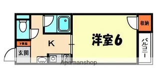 ライフワールドⅡ’91【2階】の間取り