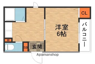 パークロード有馬【4階】の間取り