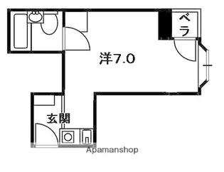マンションベガ【3階】の間取り