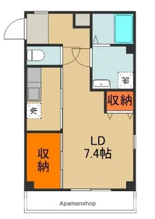 ミサワレジデンス門真【1階】の間取り