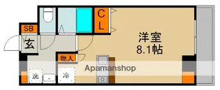 カーサ北本通【5階】の間取り