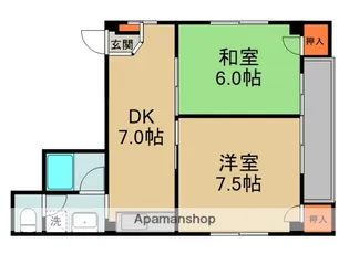アクティ長池【2階】の間取り