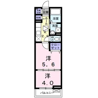 ガーデン メドウズ【1階】の間取り