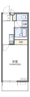 レオネクスト東郷通II【3階】の間取り