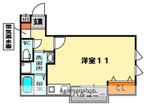 ルチルⅡ(LUCHILEⅡ)【3階】の間取り