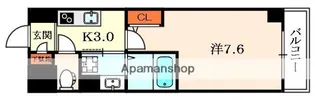 プラリア東田宮【5階】の間取り