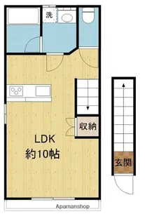 MAYUMIハイツ枚方6番館【2階】の間取り