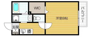 バルカ・ディ・ロッチャ【201号室号室】の間取り