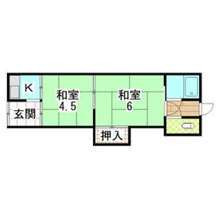 大阪府守口市大庭町2丁目【一戸建】の間取り