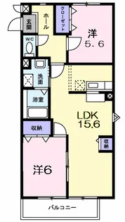 サンシャイン足立【2階】の間取り