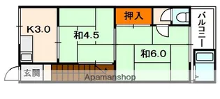 イオボヌール枚方【2階】の間取り