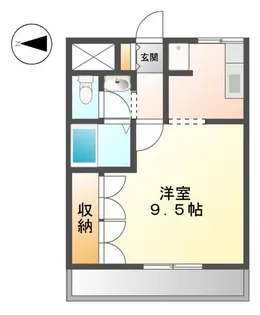 エクセ・コート【2階】の間取り