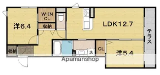 RESIDENCE KURAJI【1階】の間取り