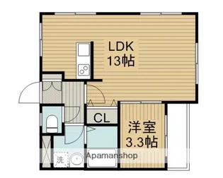 GLANZ HAUS【4階】の間取り
