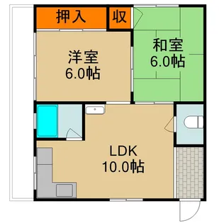 アーバン峰【2階】の間取り