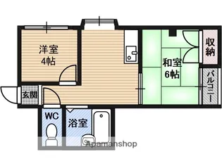 オペル2番館【3階】の間取り