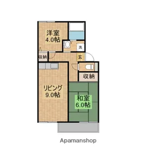 K・ファミールメゾン【2階】の間取り