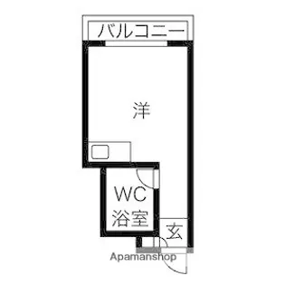 プレアール大和田【201号室】の間取り