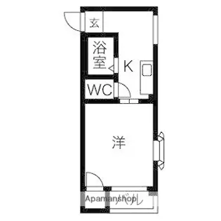 プレアール古川橋Ⅱ【3階】の間取り