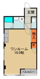サバービア581【2階】の間取り